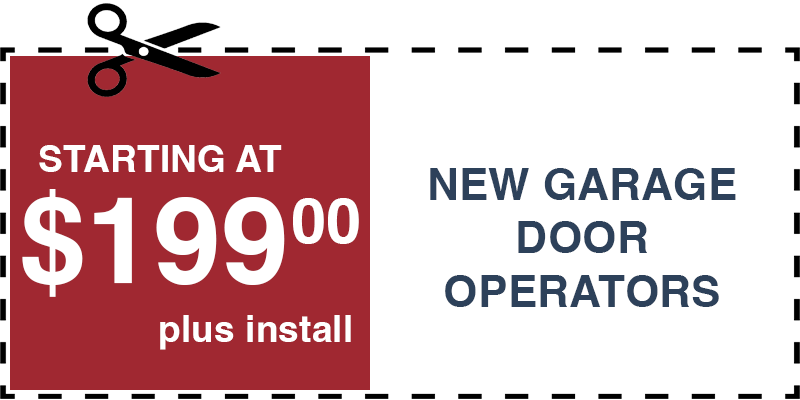 200 off garage door repair BELLMORE