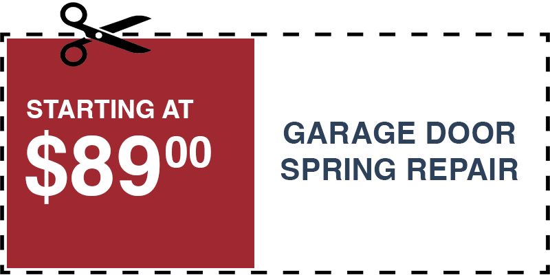 89 garage door SPRING repair BELLMORE